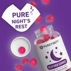 PUREFINITY Melatonin Gummies Kids gluten-free icon signaling dietary compatibility.
