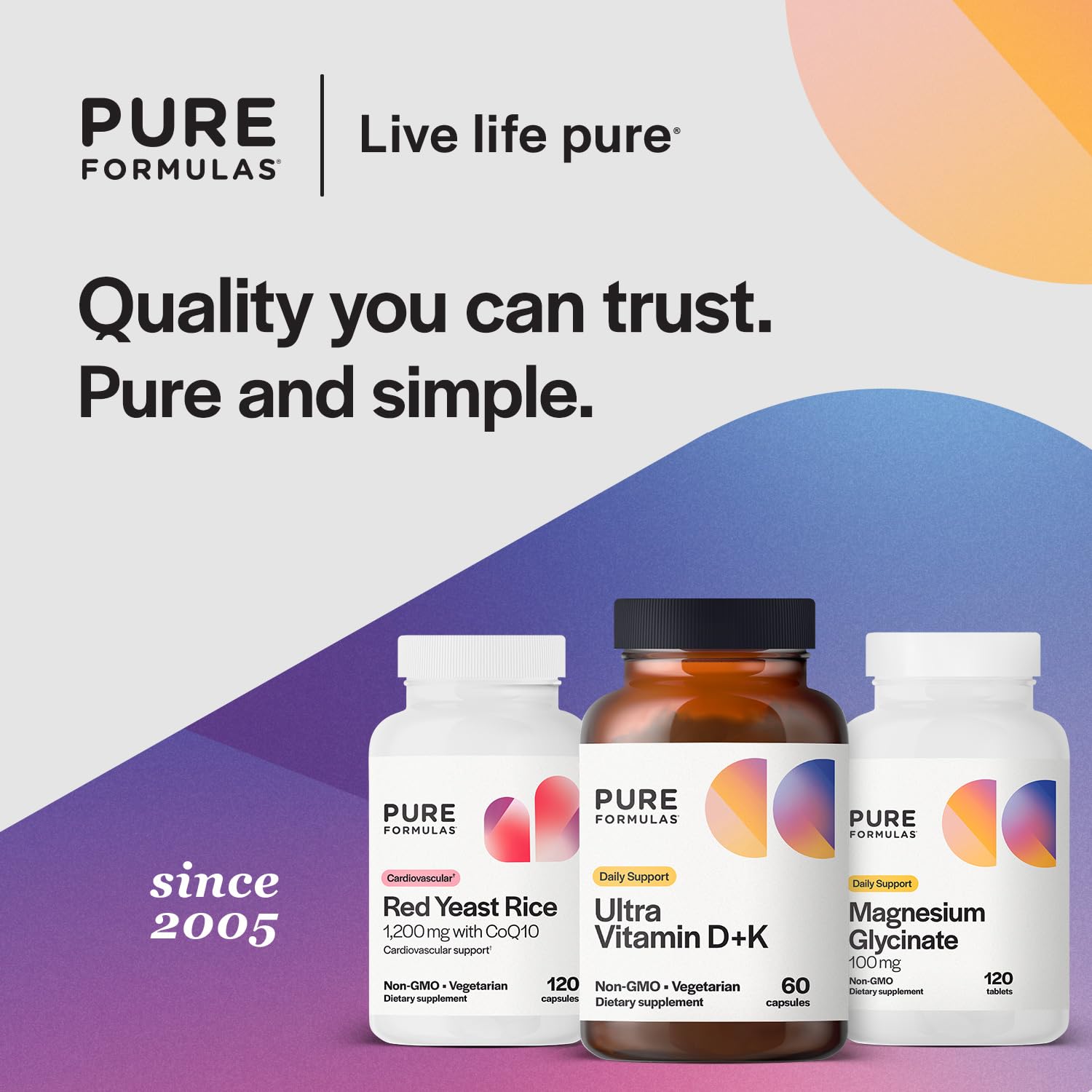PureFormulas immune-support visual suggests daytime immune function benefits.