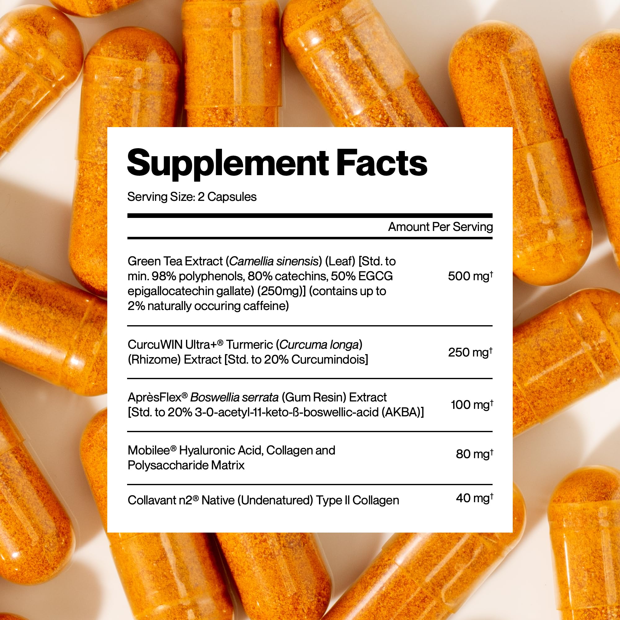 PureFunction Collagen Repair capsules close-up for easy daily intake and joint maintenance