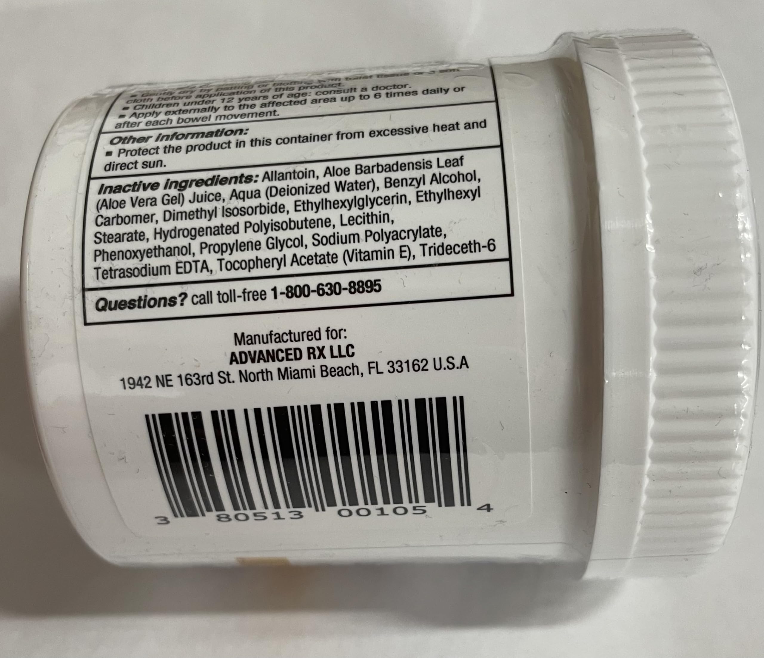 Puregen Labs lidocaine cream 5% with aloe vera texture close-up