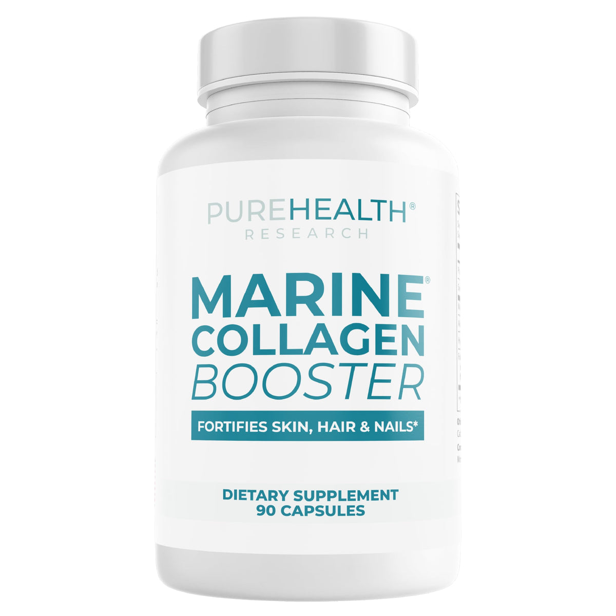 PUREHEALTH MARINE COLLAGEN bottle highlights premium formula for skin hydration