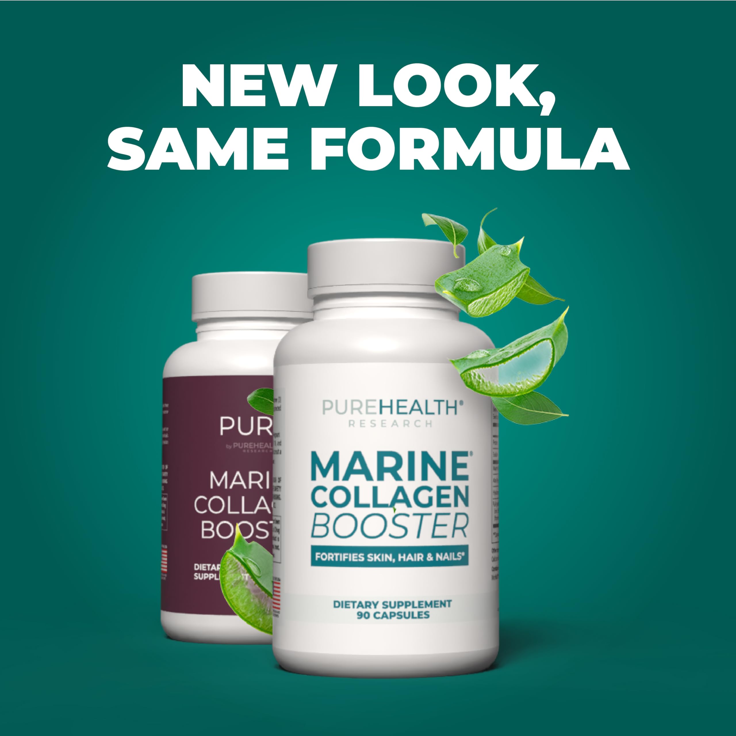 PUREHEALTH MARINE COLLAGEN hyaluronic-acid ingredient emphasizes skin hydration