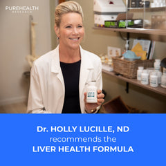 Glutathione rich formula in PureHealth Research Liver Health supports oxidative defense