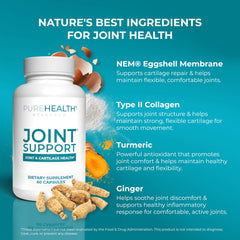PureHealth Research Turmeric and Ginger capsules promote a balanced natural response.