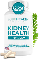 PUREHEALTH RESEARCH Kidney Health Formula bottle front for daily kidney support
