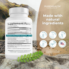 PUREHEALTH RESEARCH Kidney Health Formula capsules closeup showing texture and potency