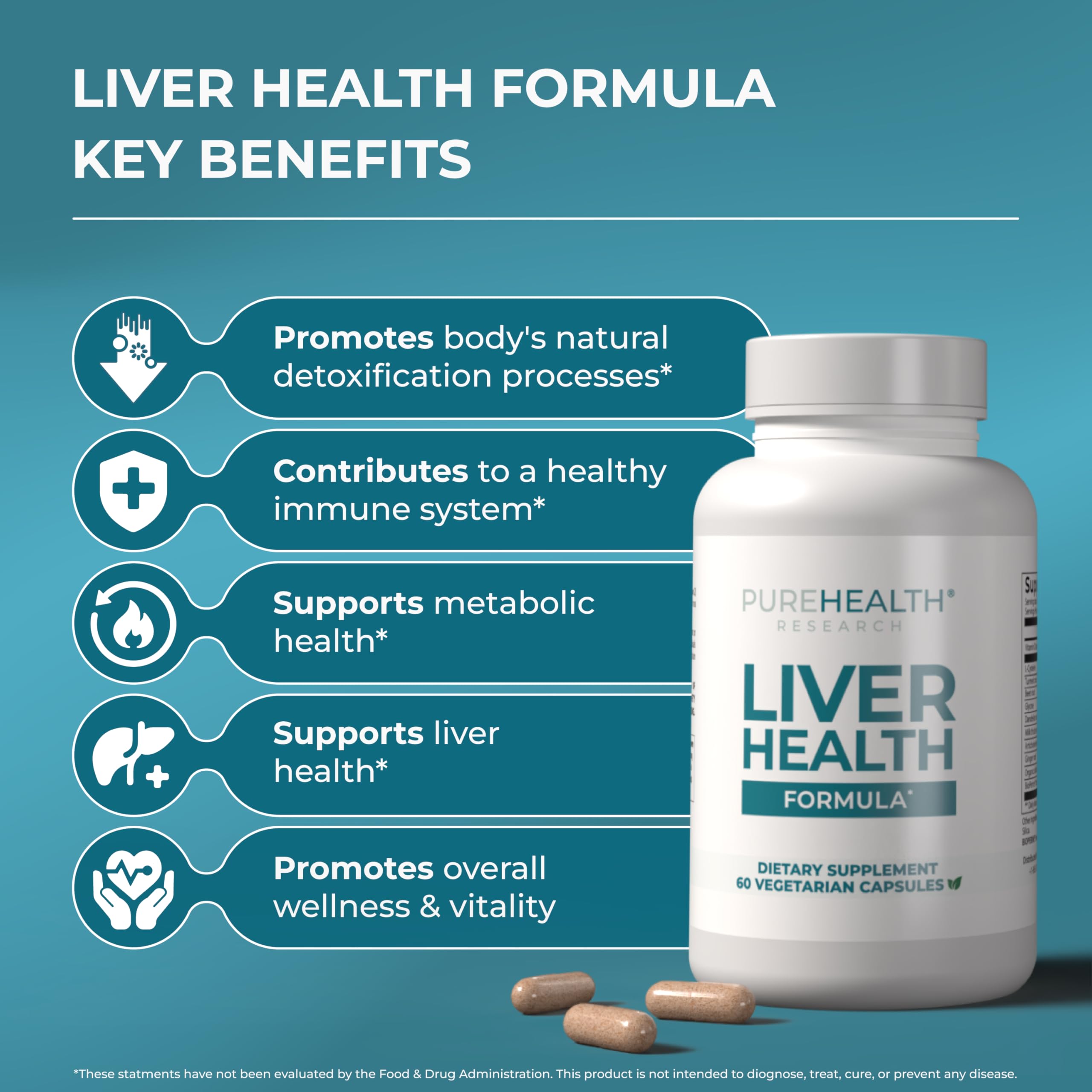 PureHealth Research Liver Health artichoke extract ingredient image highlights detox-support enzyme activity