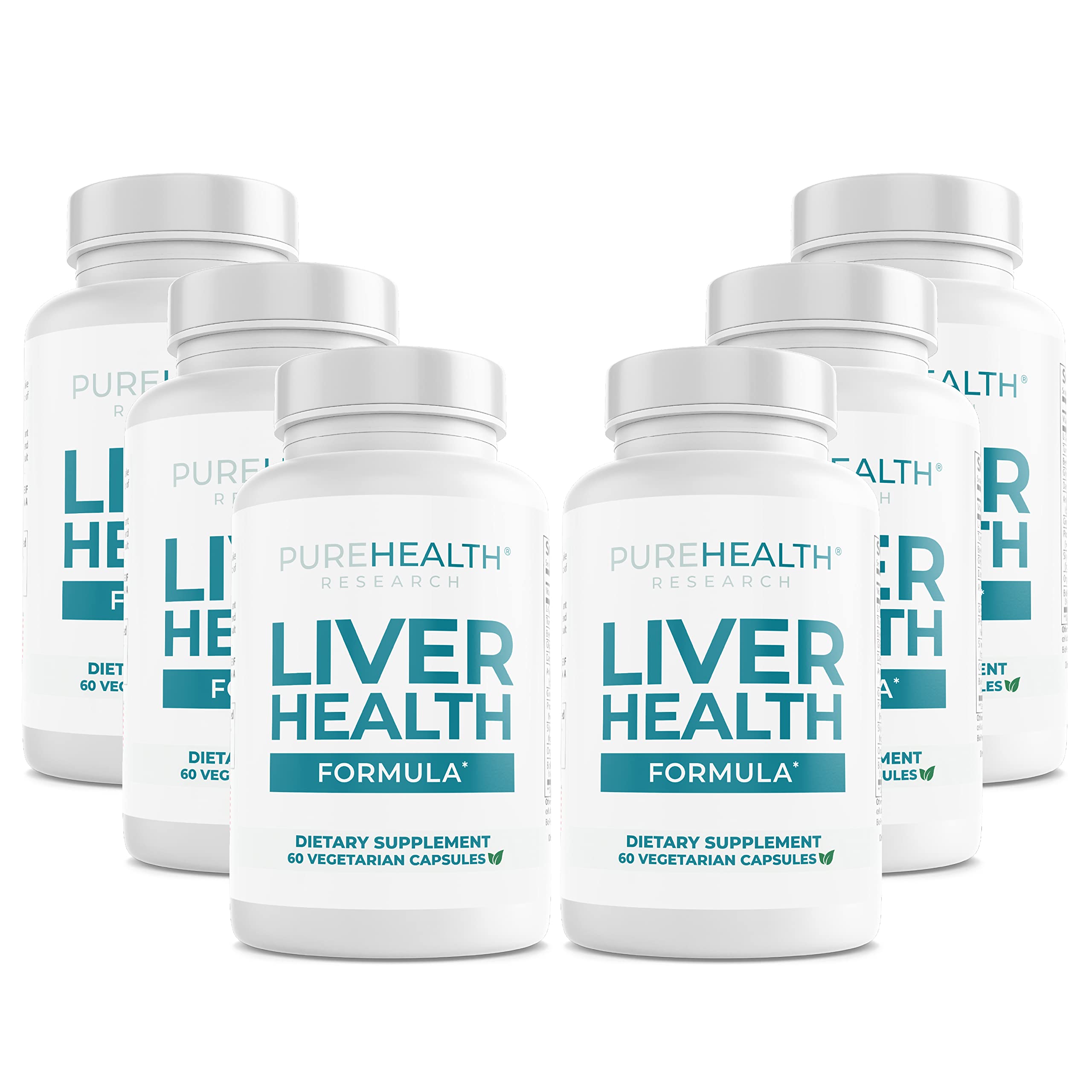 PureHealth Research Liver Health Detox bottle promoting daily liver support