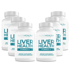 PureHealth Research Liver Health Detox bottle promoting daily liver support