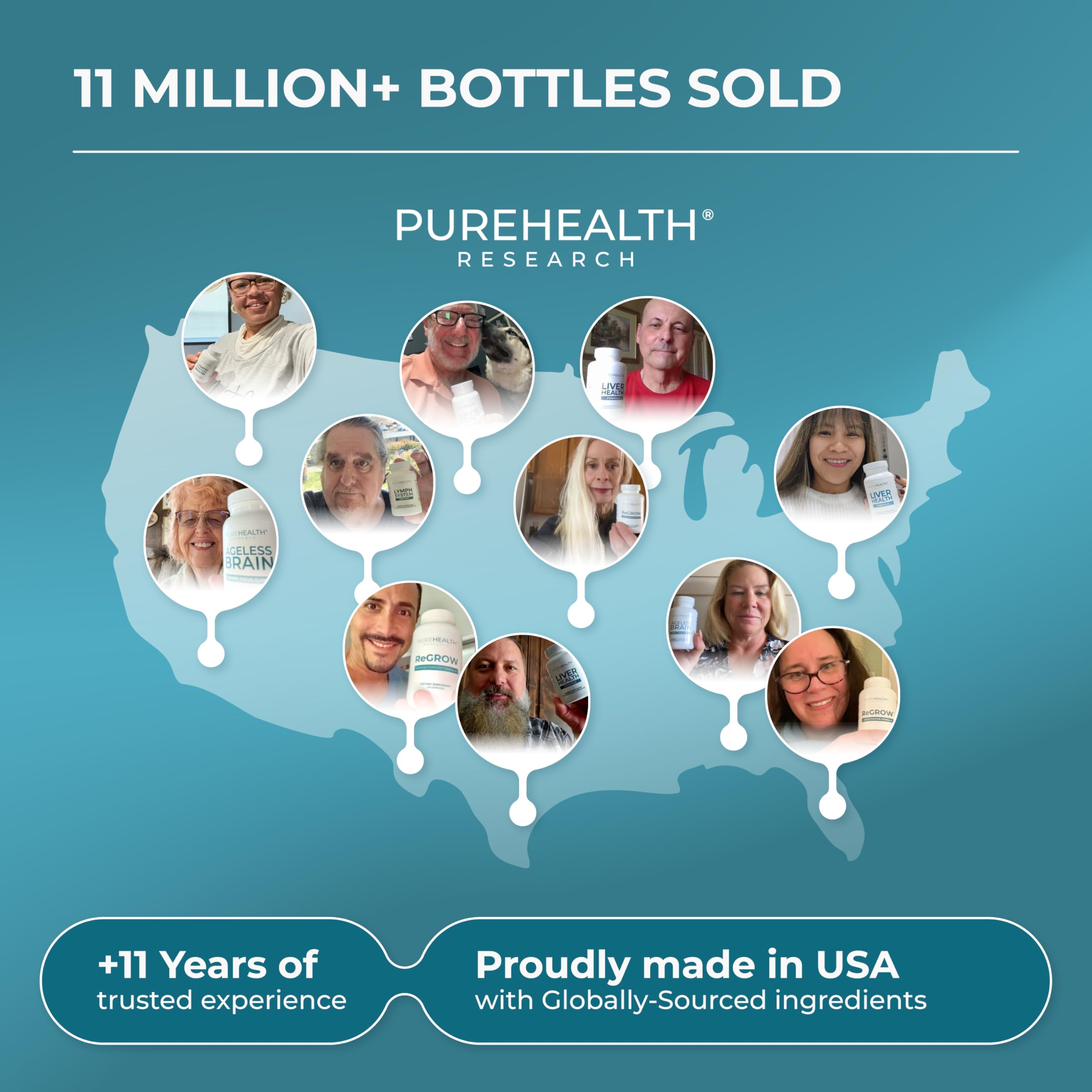 PureHealth Research Liver Health Detox hero shot demonstrates convenient daily liver support.