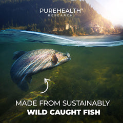 PUREHEALTH RESEARCH made in USA badge indicating strict manufacturing standards.