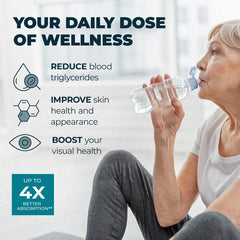 PUREHEALTH RESEARCH nano-delivery system for enhanced omega-3 absorption.