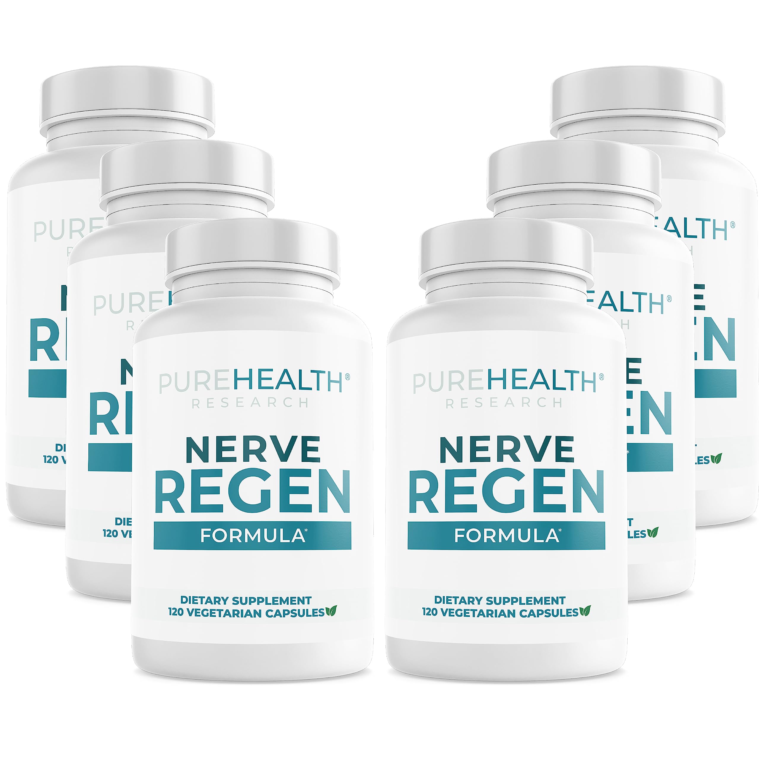 PureHealth Research Nerve Regen bottle front view supports daily nerve comfort and resilience.
