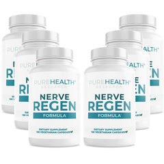PureHealth Research Nerve Regen bottle front view supports daily nerve comfort and resilience.