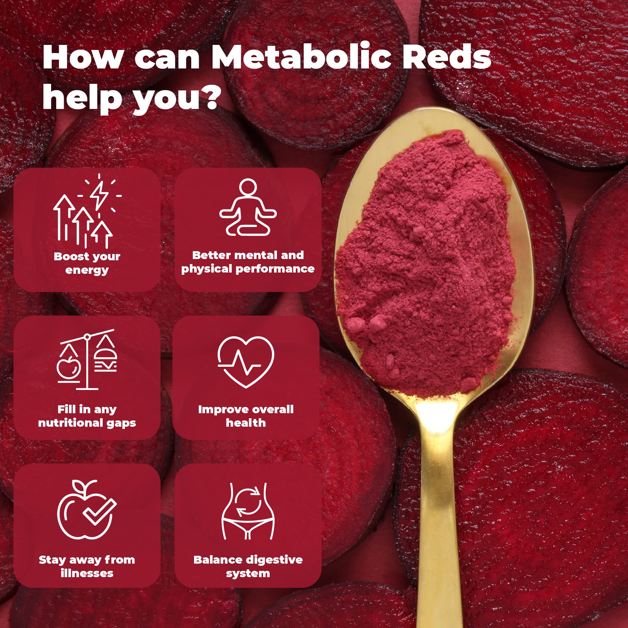 PUREHEALTH RESEARCH Reds powder dissolving in water shows smooth berry flavor.