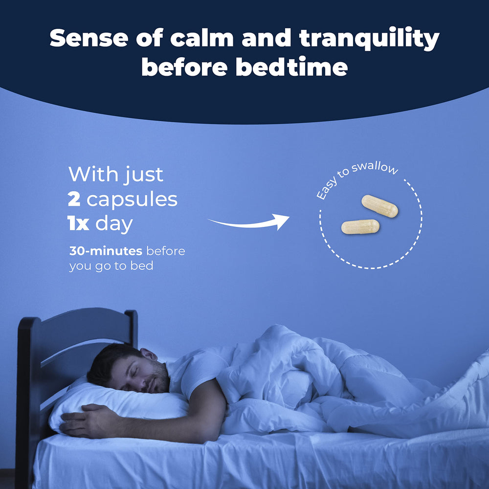 PUREHEALTH RESEARCH Sleep Formula capsules closeup highlights easy-to-swallow design for a smoother night.