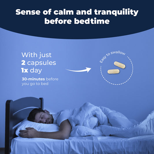 PUREHEALTH RESEARCH Sleep Formula capsules closeup highlights easy-to-swallow design for a smoother night.