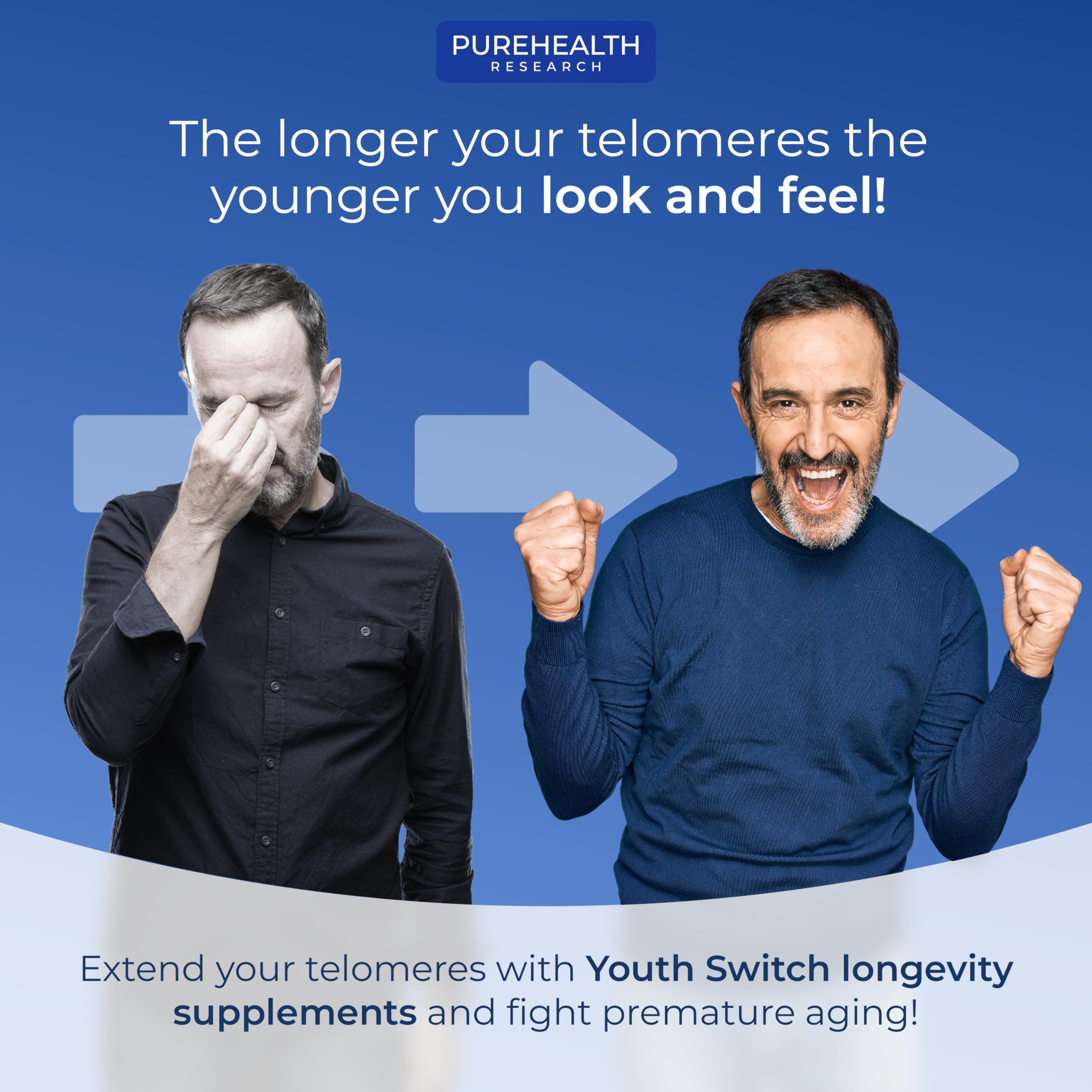 PureHealth Research Youth Switch ashwagandha 600 mg capsule for overall wellness