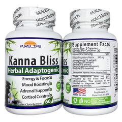 PureLife Kanna Bliss on a desk for mindful daily routine