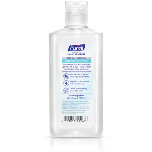 Pack of six Purell 2in1 bottles for convenient travel and desk use