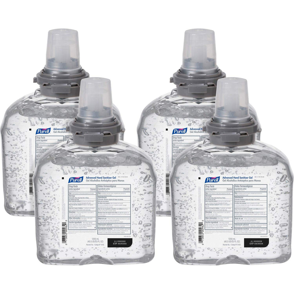 Purell 545604CT refill for TFX dispenser, 1200 ml, quick sanitizing.
