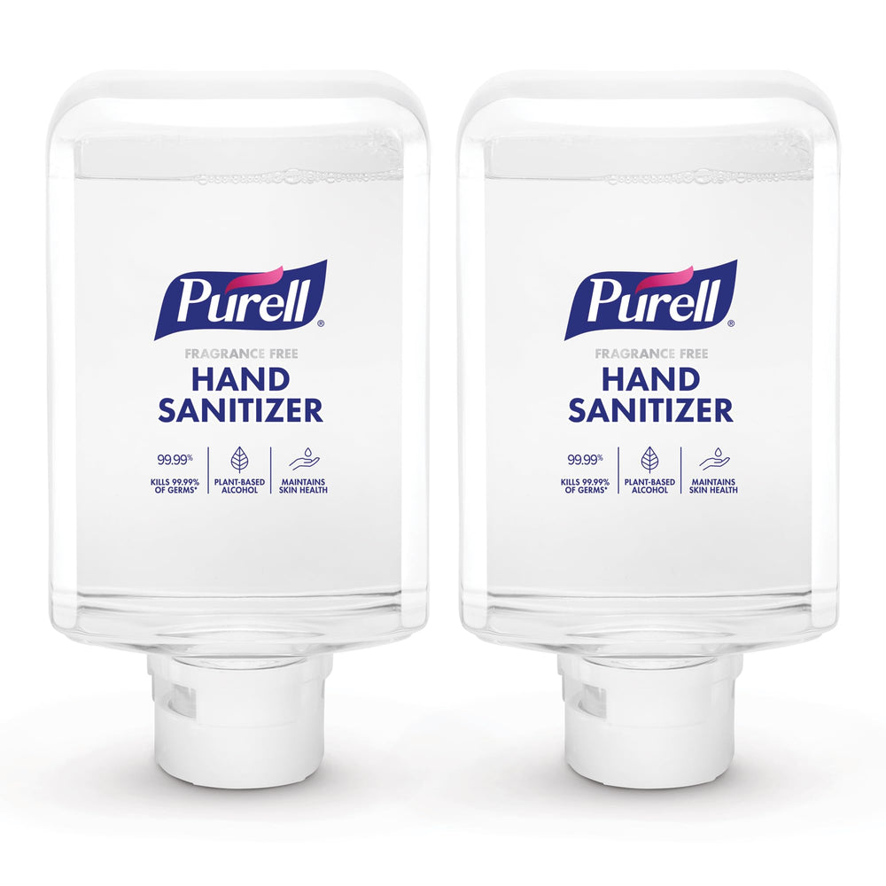Purell fragrance-free foam refill 1200 mL for ES10 dispenser, ready for daily use.