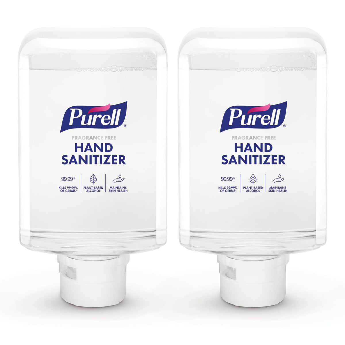 Purell fragrance-free foam refill 1200 mL for ES10 dispenser, ready for daily use.
