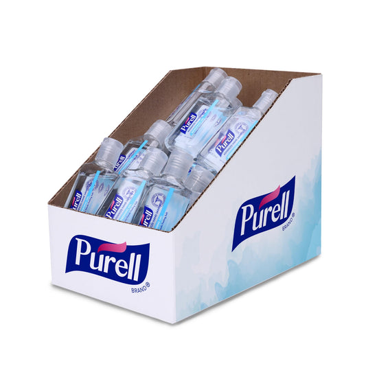 Purell Advanced Hand Sanitizer 1oz bottle for travel-ready cleansing