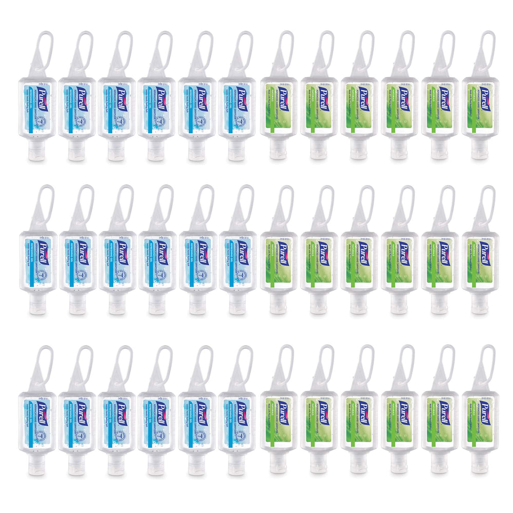 Purell Advanced Hand Sanitizer Naturals bottle front for daily hand cleaning