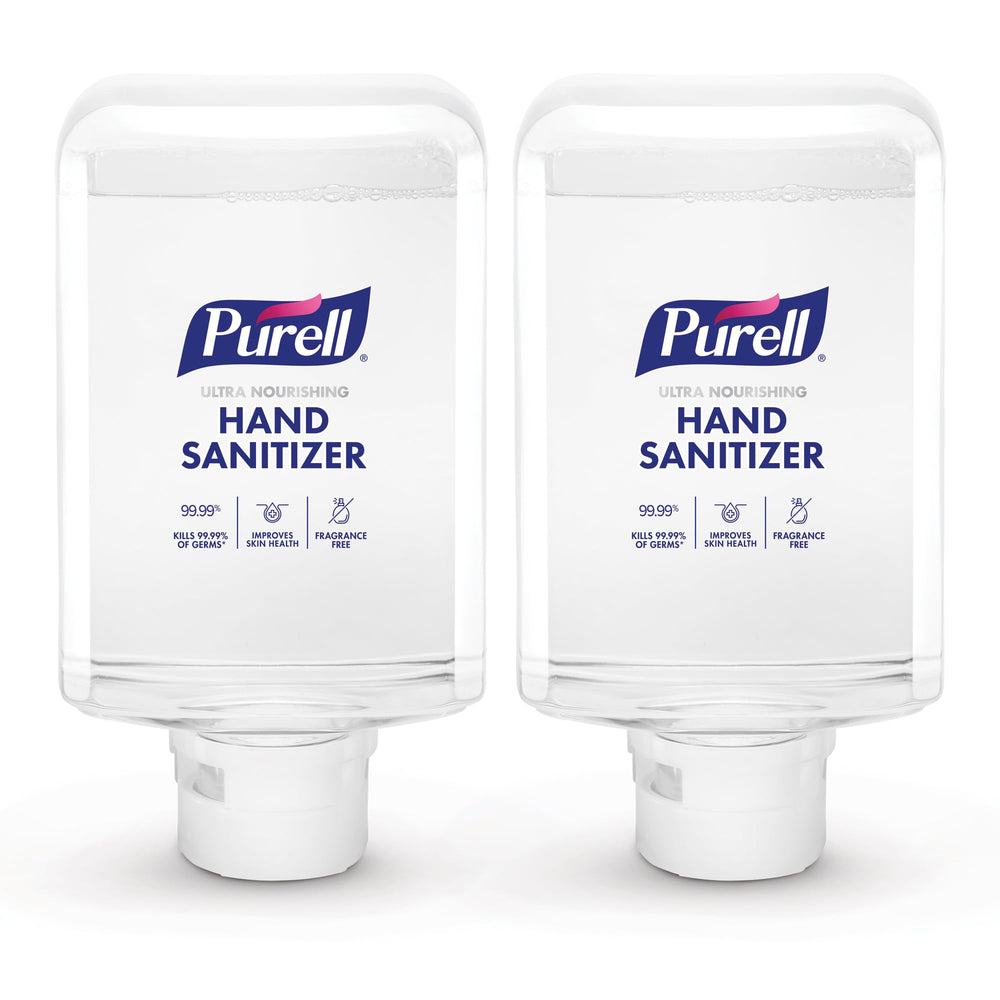 Purell Advanced Ultra Nourishing Foam refill bottle for ES10 dispenser, mess-free sanitizing.