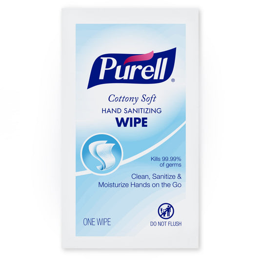 PURELL Cottony Soft Wipes bulk shipper for on-the-go germ protection