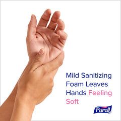 Cradle to Cradle certified logo on Purell packaging for sustainability.