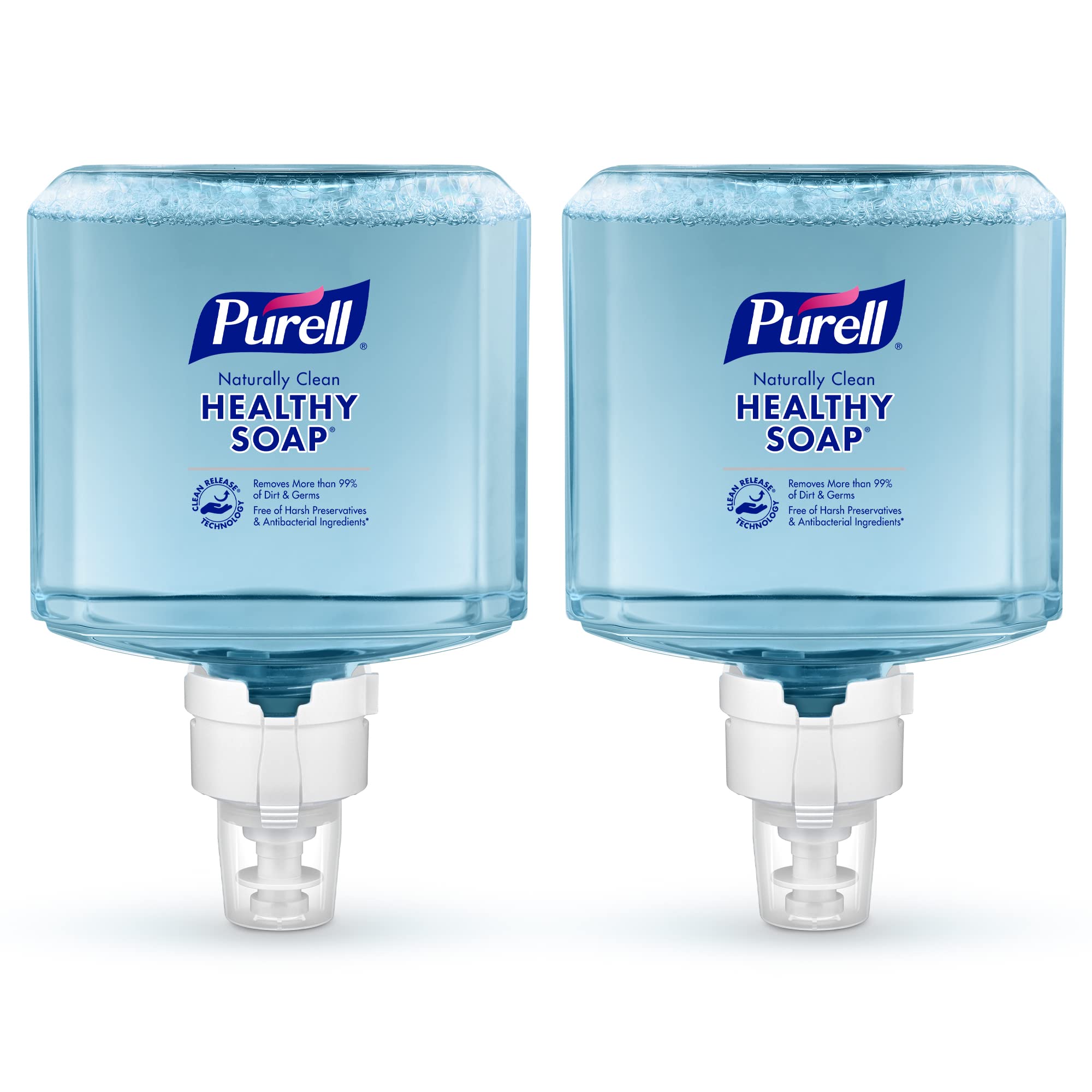 Purell CRT Healthy Soap foam refill 1200ml close-up showing gentle cleansing