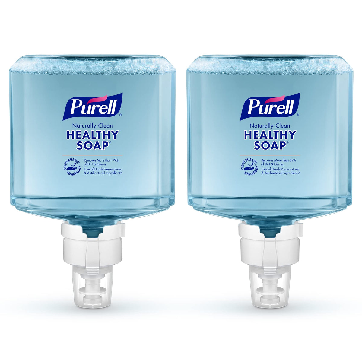 Purell CRT Healthy Soap foam refill 1200ml close-up showing gentle cleansing