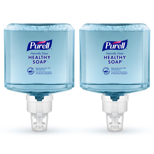 Purell CRT Healthy Soap foam refill 1200ml close-up showing gentle cleansing