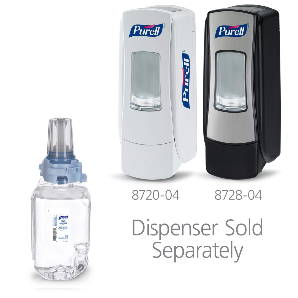 Purell dispensing valve close-up for hygienic use