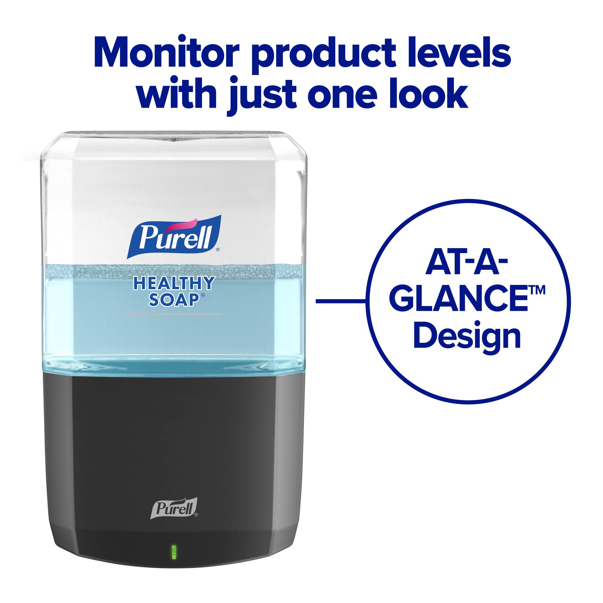 Purell fragrance-free, skin-friendly formula is gentle on hands.