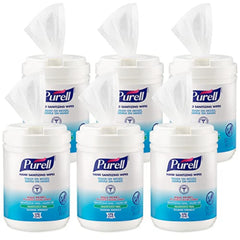 Purell hand sanitizing wipes alcohol formula 175-count canisters for quick germ elimination