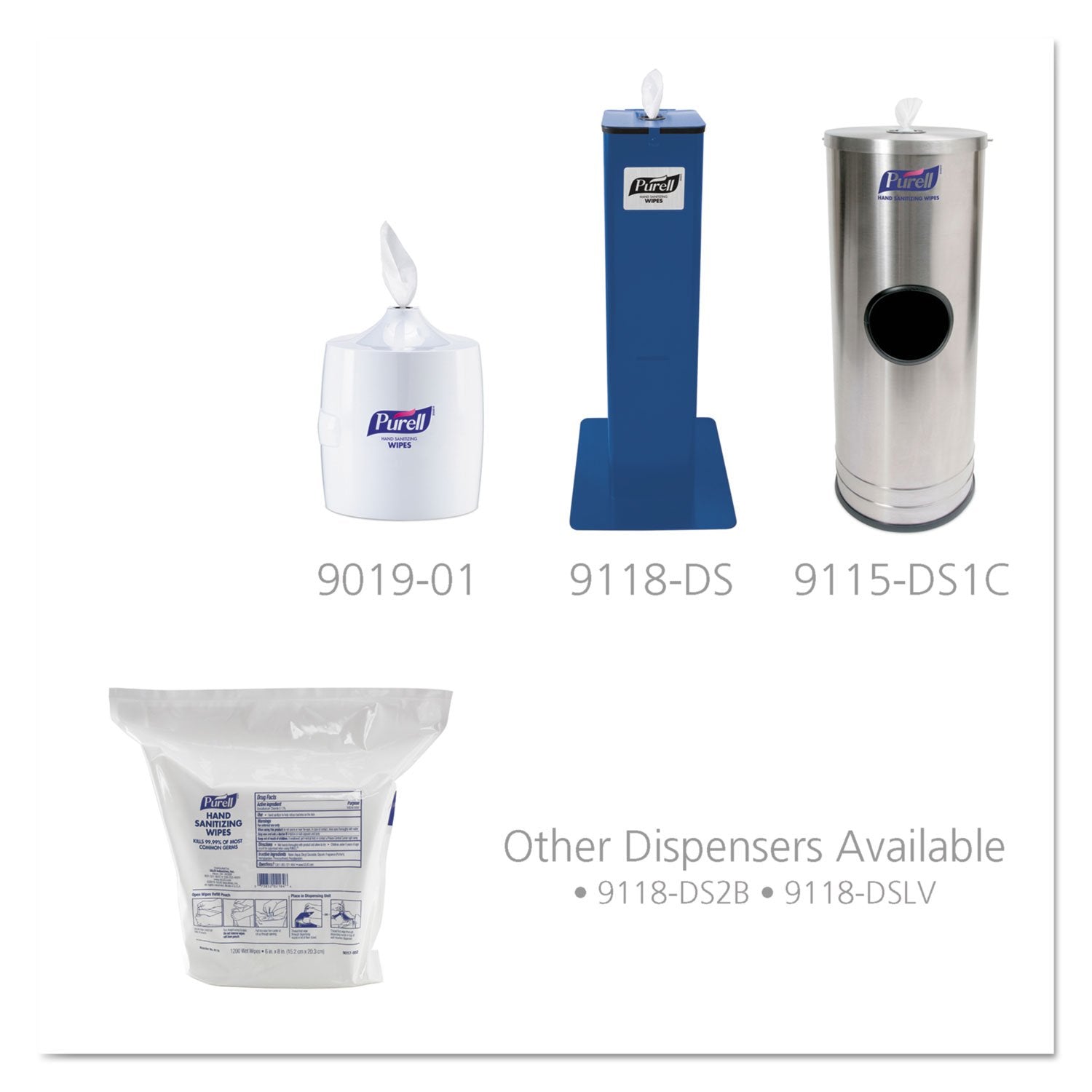 Purell 911802 in-use scene showing portable hand cleaning solution