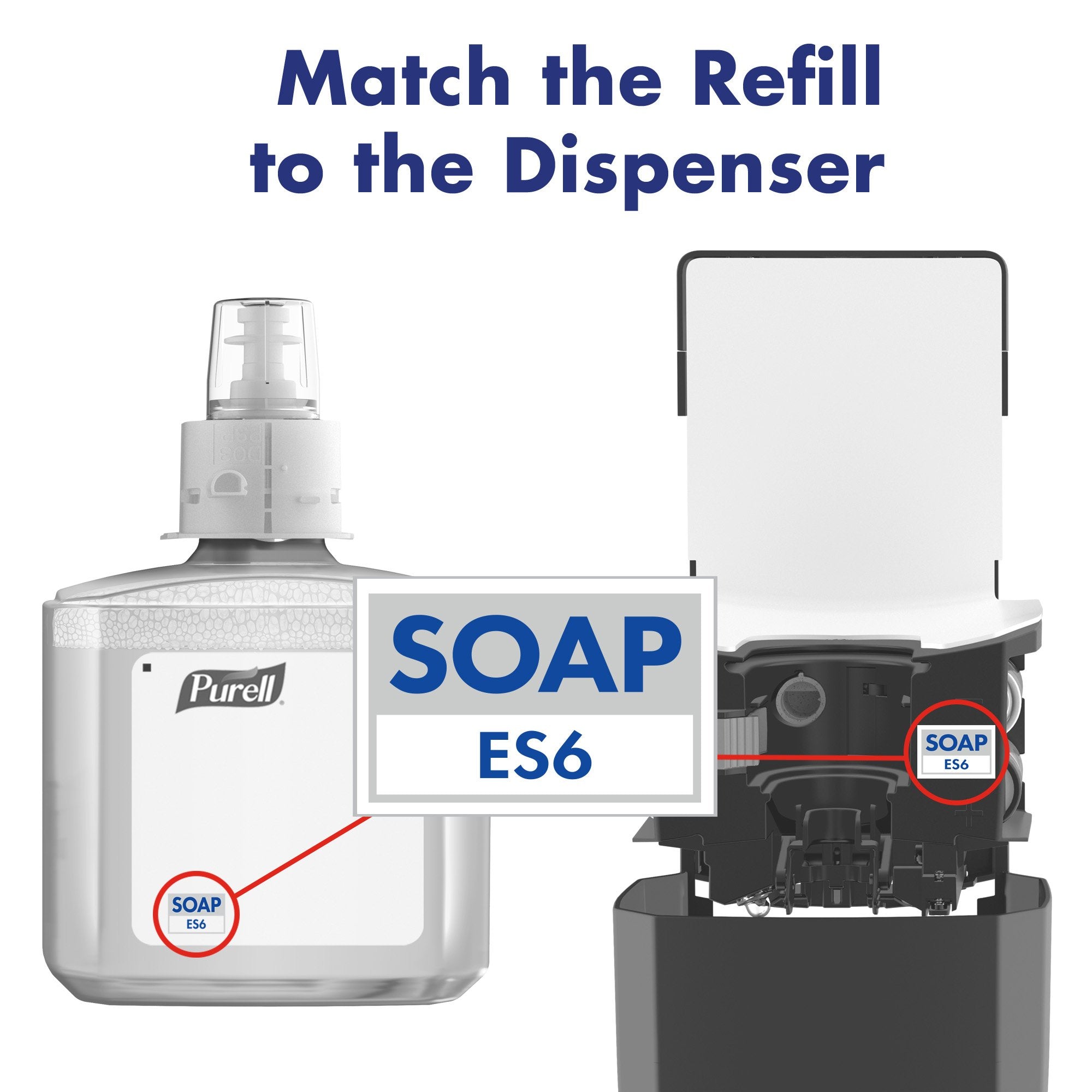 Purell hand foaming soap applied to skin for comfortable cleansing.