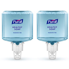 Purell Healthy Soap refill for ES6 shows remaining soap levels at a glance.