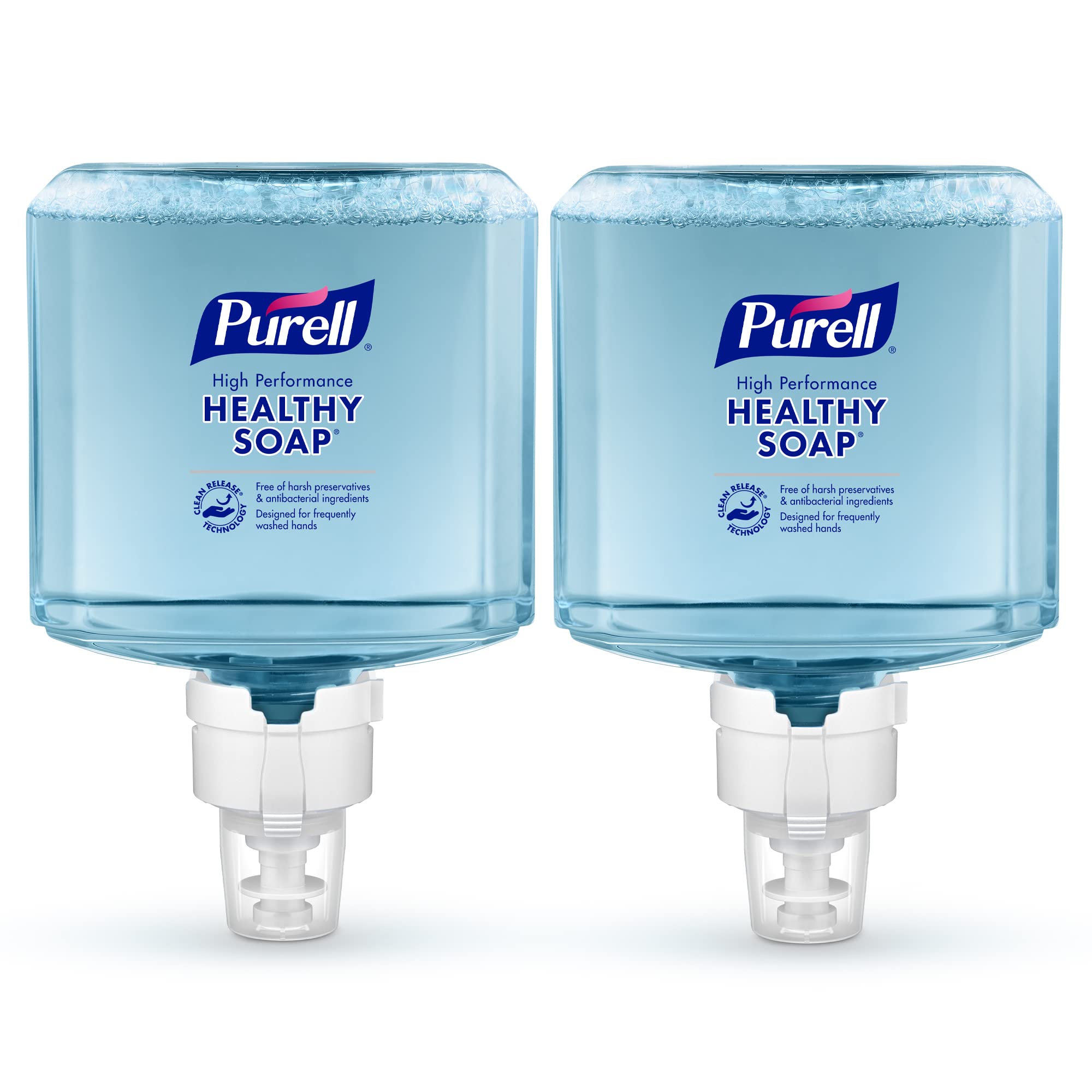 Purell Healthy Soap high-performance foam bottle, easy 1200 mL refill.