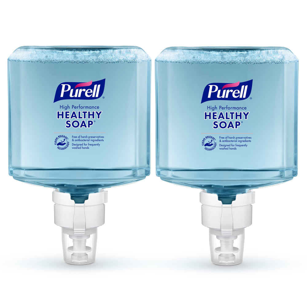 Purell Healthy Soap high-performance foam bottle, easy 1200 mL refill.