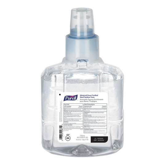 Purell LTX-12 foam refill valve shown for reliable, splash-free dispensing in busy spaces.