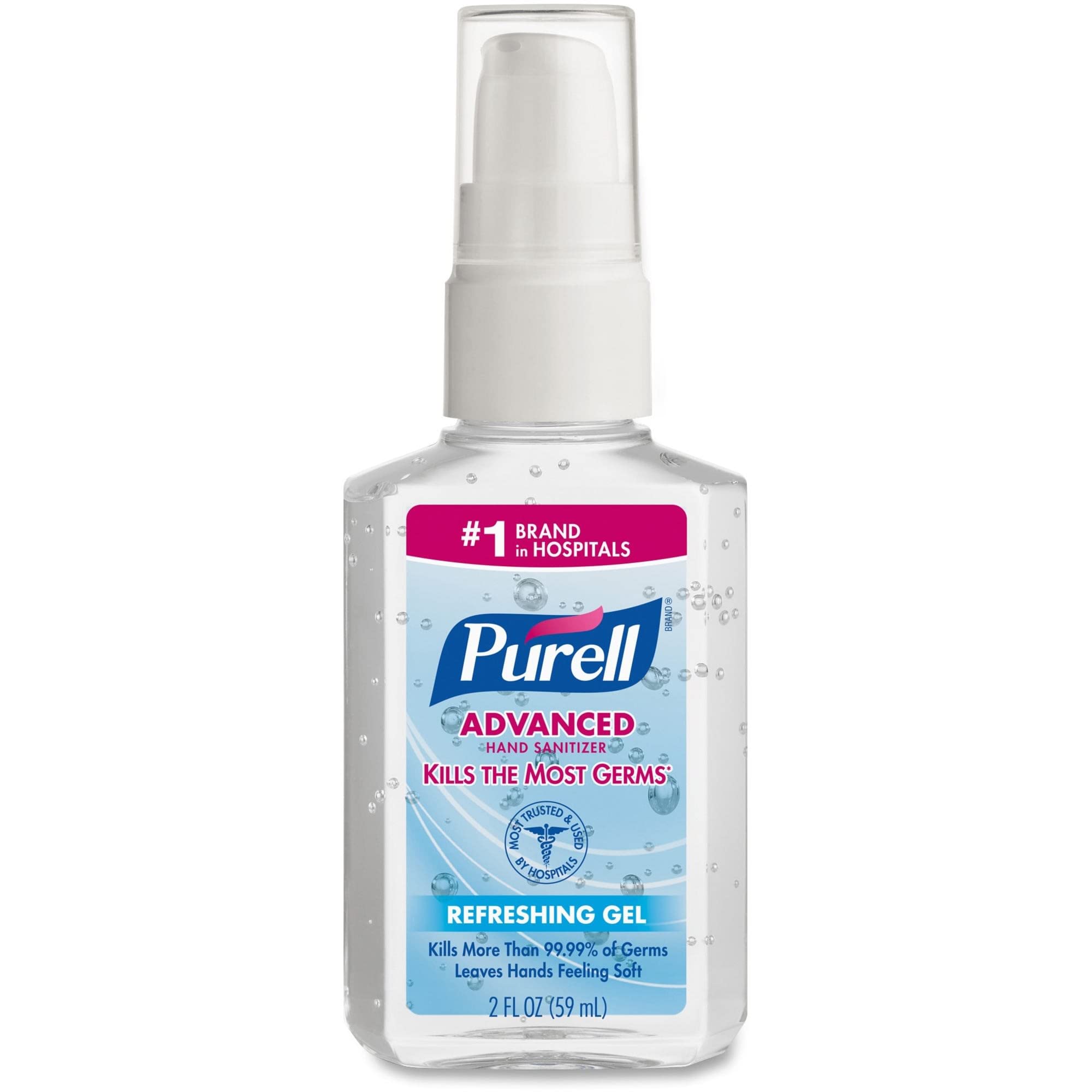 Purse-friendly sanitizer fits in small bags for quick use.