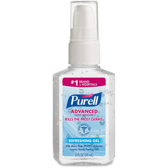 Purse-friendly sanitizer fits in small bags for quick use.