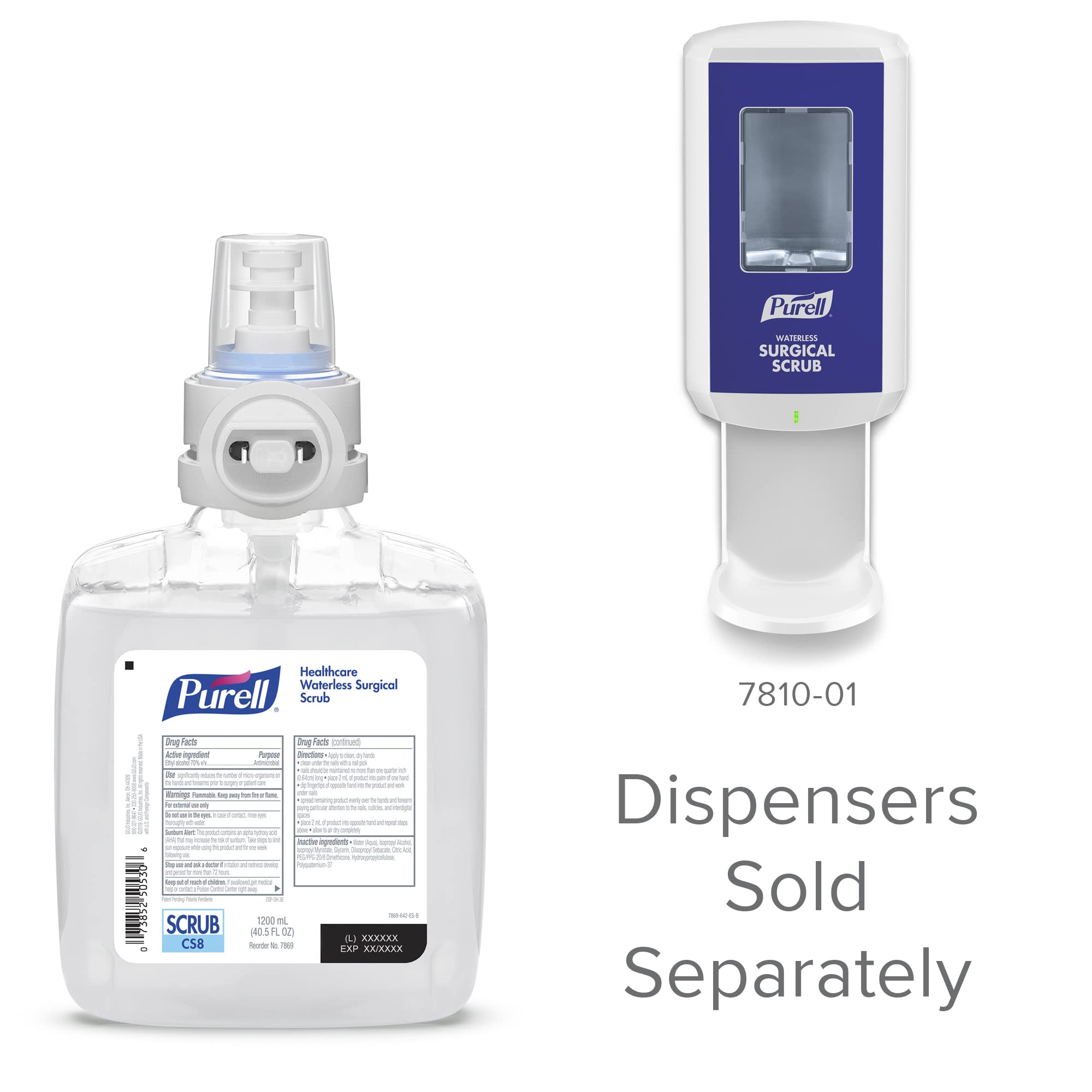 Purell formula uses conditioning agents to leave hands soft.