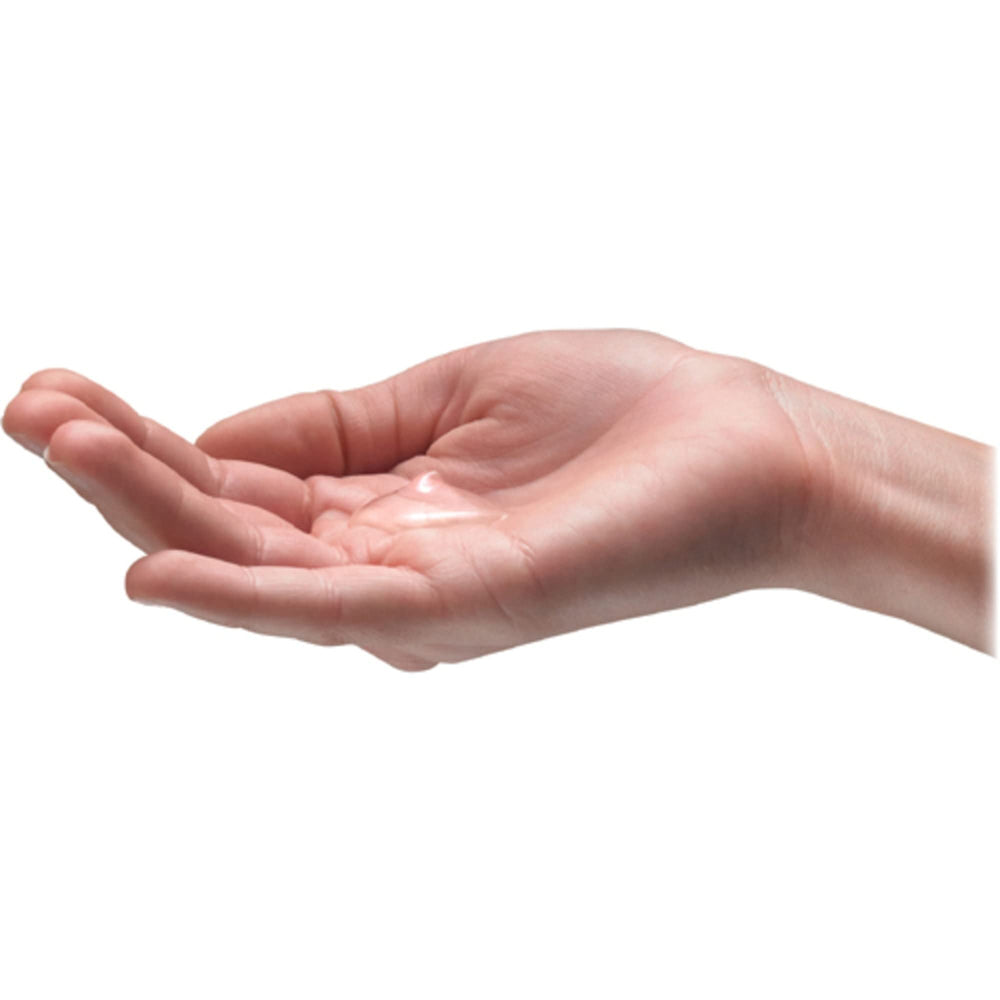 Soft-skin formula keeps hands comfortable between uses.