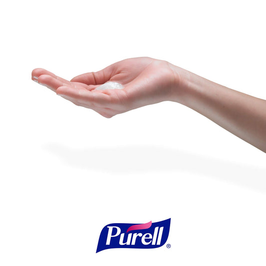 Purell TFX wall-mount dispenser ready for quick, touch-free hand hygiene in busy spaces.