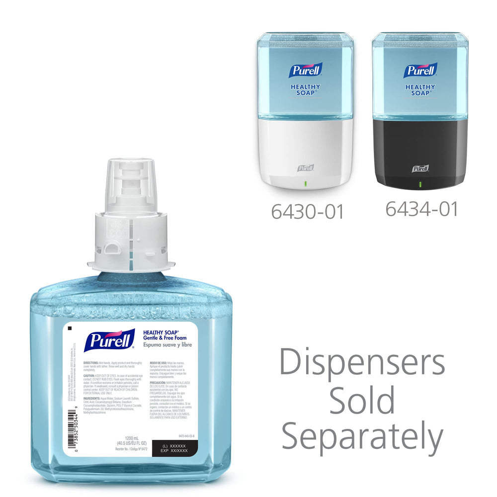Two-pack Purell case packaging ready for facility stocking.
